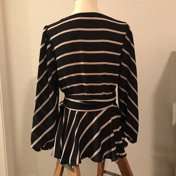 Loft wrap tie waste blouse - Picture 4 of 8